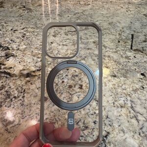 Clear iPhone 16 Pro Case with ring